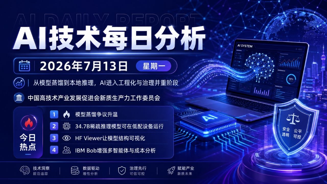 AI技术每日分析 2026年7月13日