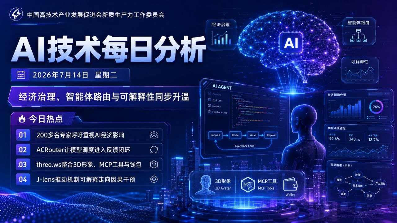 AI技术每日分析 2026年7月14日