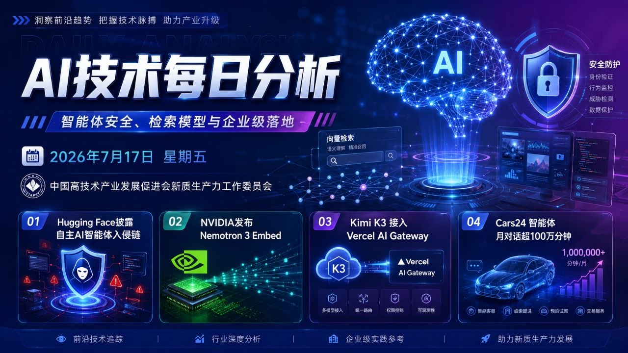 AI技术每日分析 封面 2026年7月17日