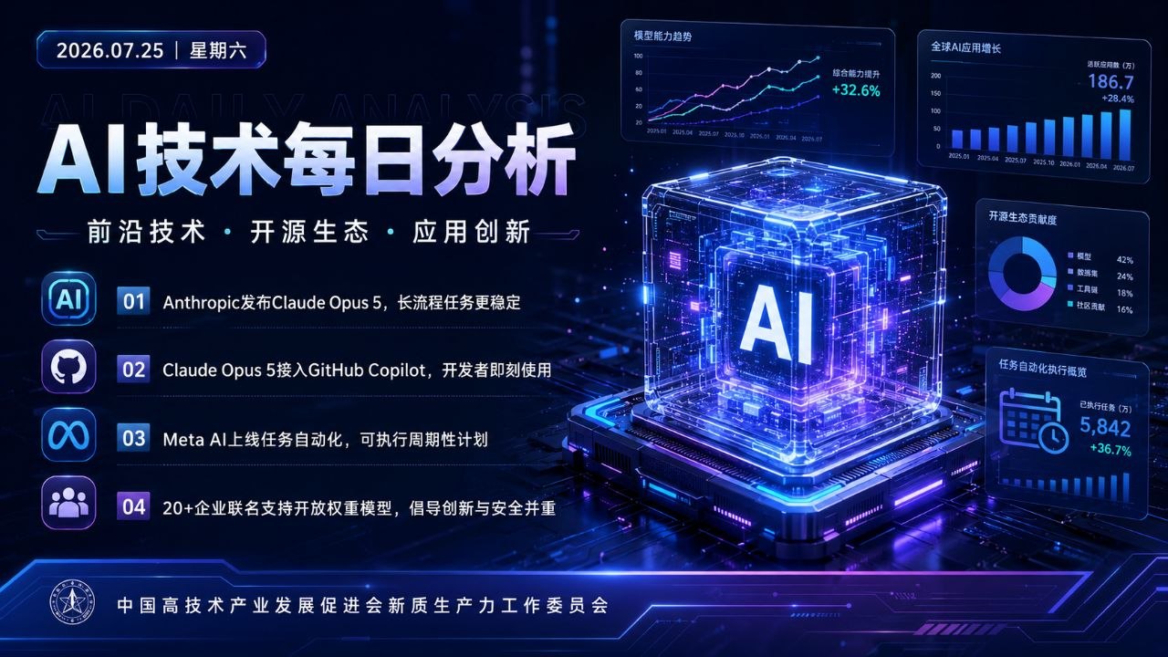 AI技术每日分析封面图 2026-07-25
