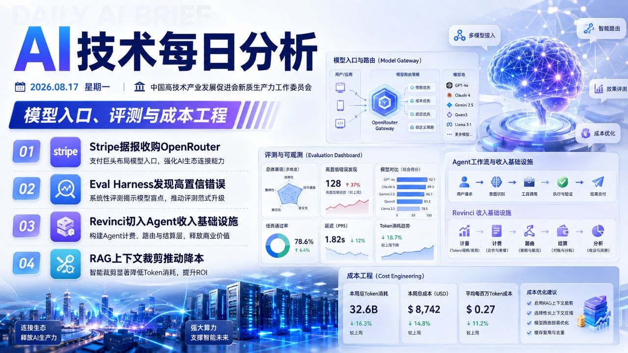 AI技术每日分析横版封面 2026-08-17
