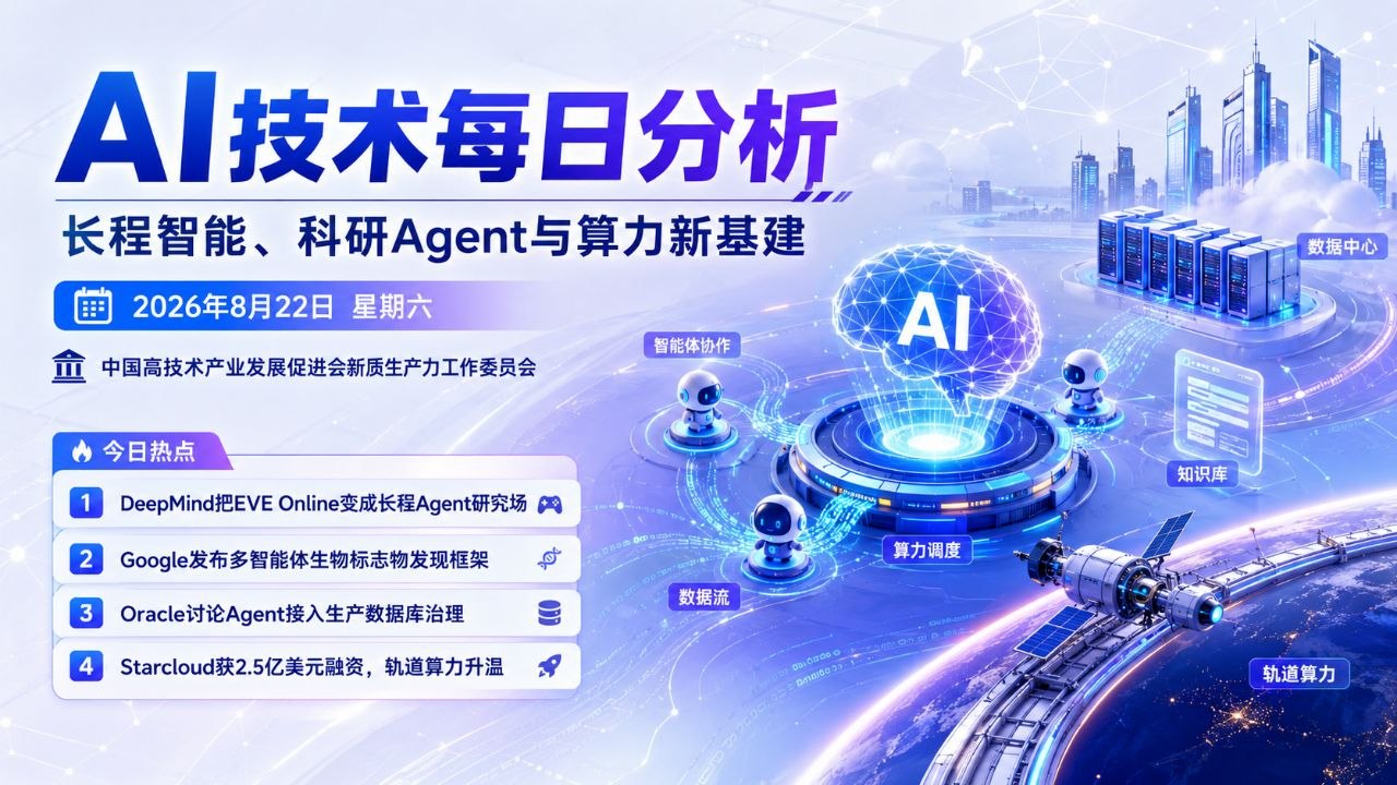AI技术每日分析横版封面 2026-08-22