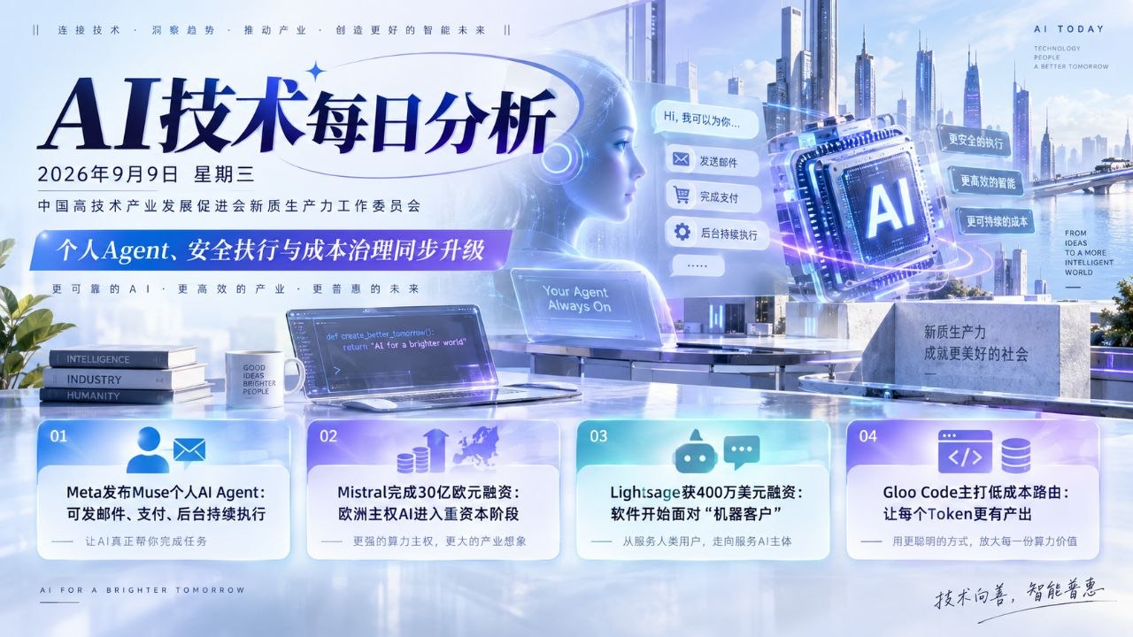 AI技术每日分析横版封面 2026-09-09