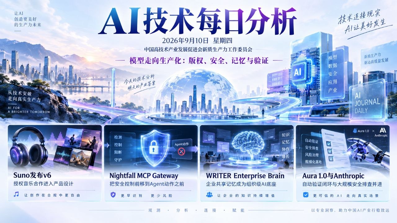 AI技术每日分析横版封面 2026-09-10