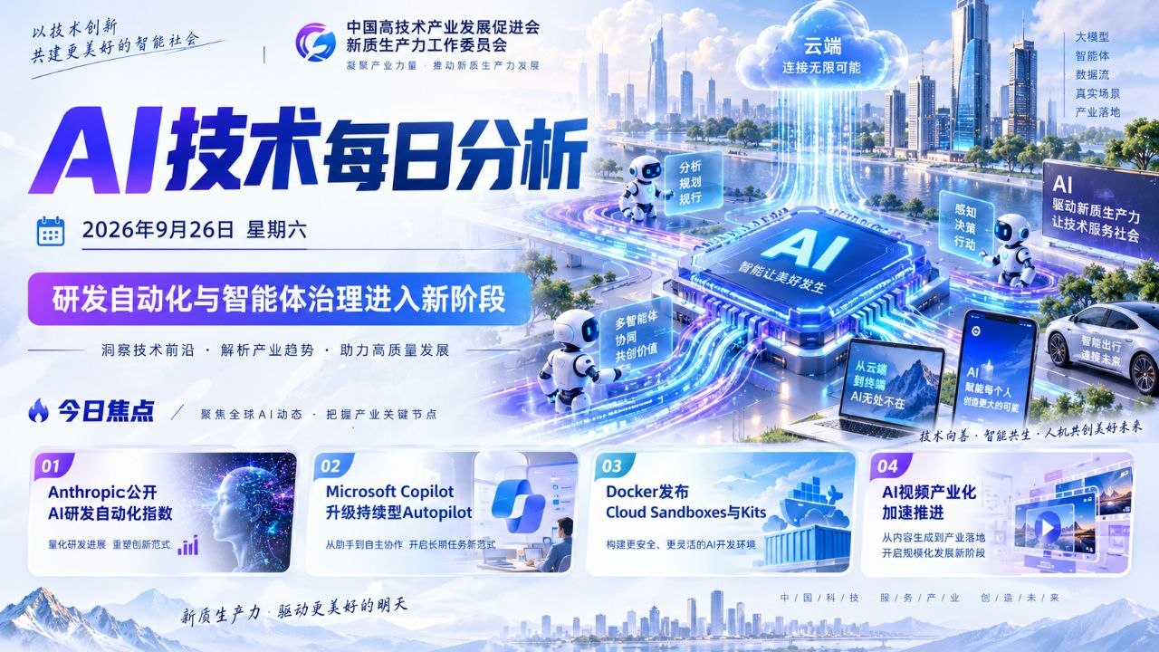 AI技术每日分析横版封面 20260926