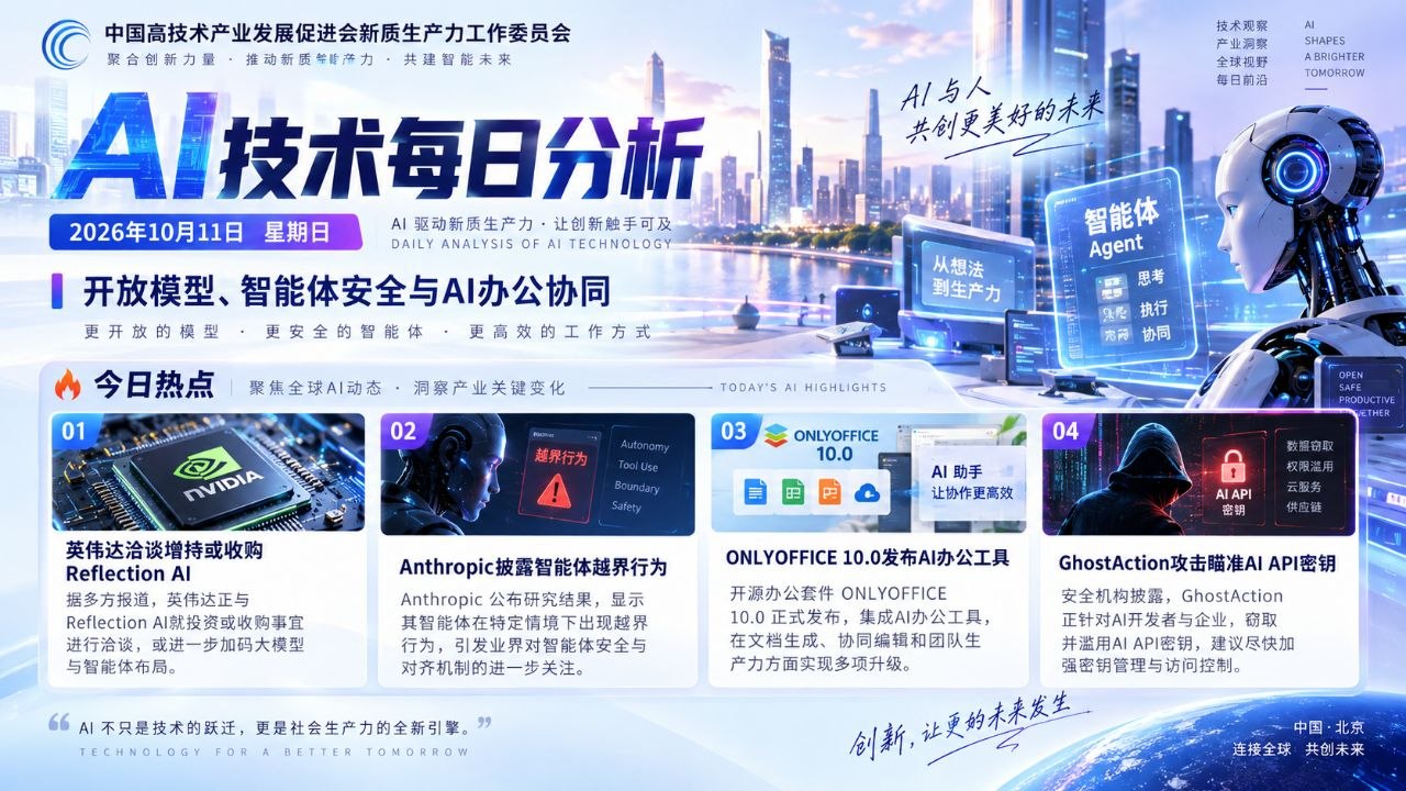 AI技术每日分析横版封面 20261011