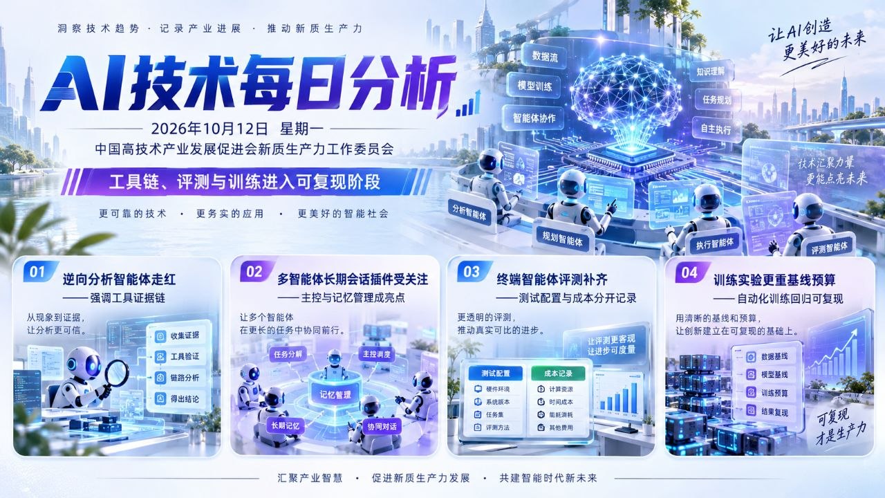 AI技术每日分析横版封面 20261012