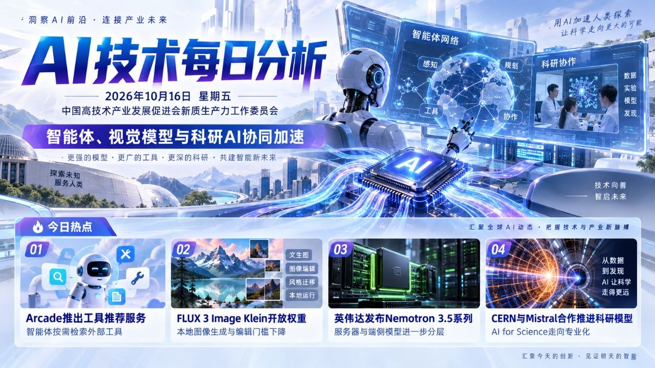 AI技术每日分析横版封面 20261016