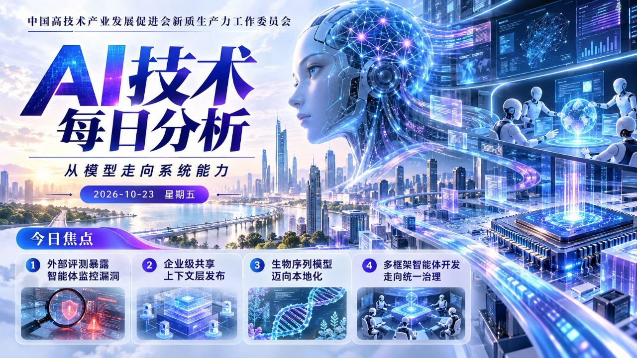 AI技术每日分析横版封面 20261023