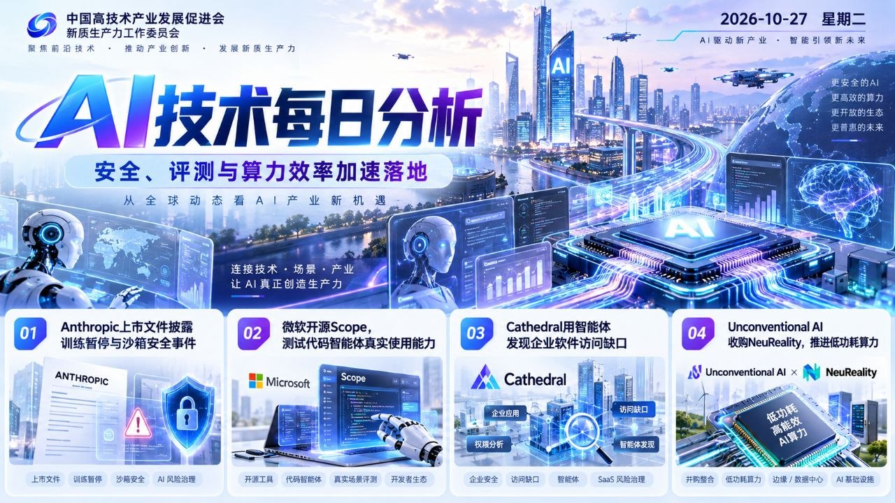 AI技术每日分析横版封面 20261027