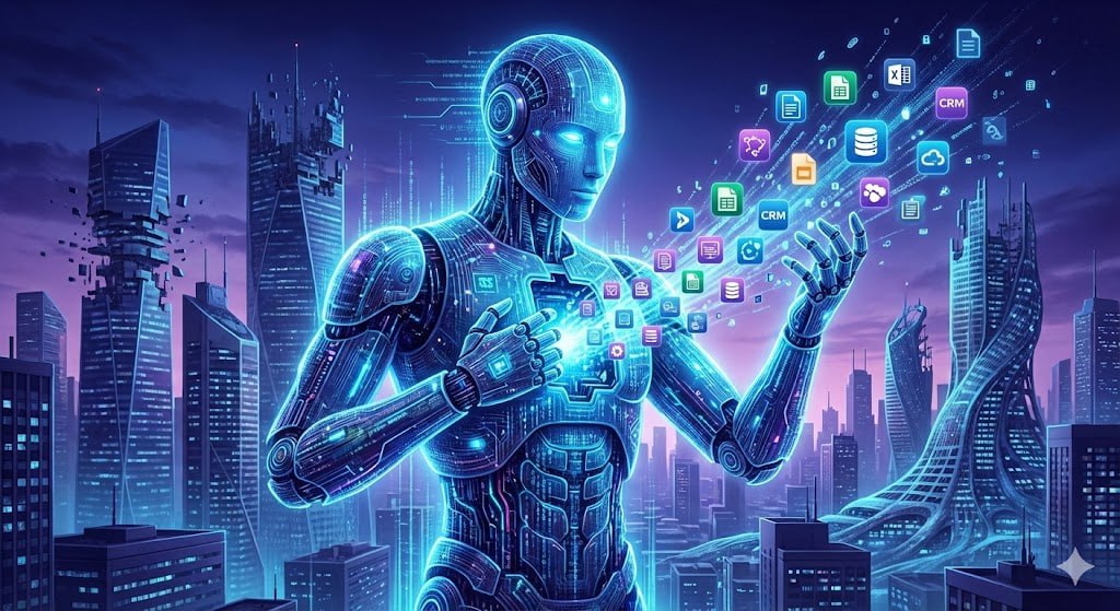 AI与SaaS未来对比图