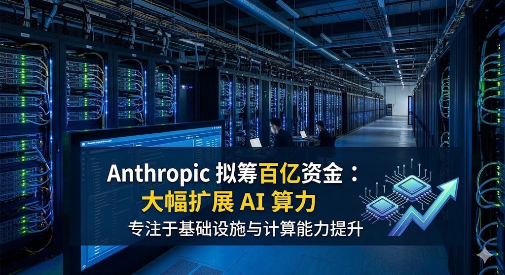 Anthropic 拟筹百亿资金，大幅扩展 AI 算力