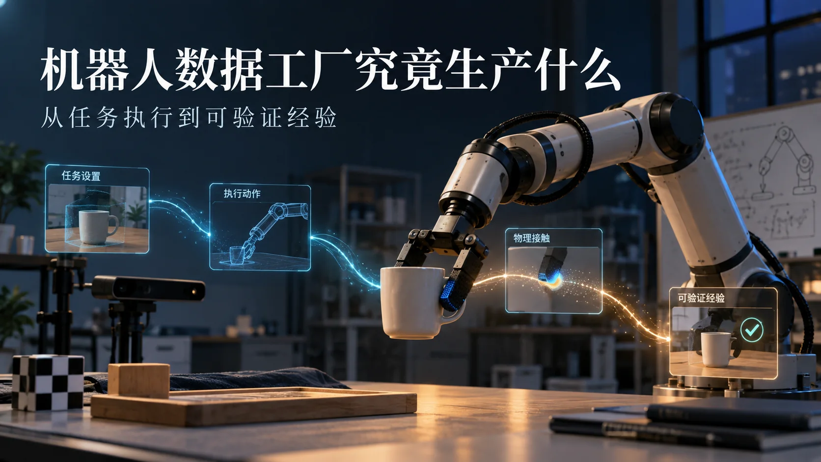 机器人数据工厂:从任务执行到可验证经验的闭环