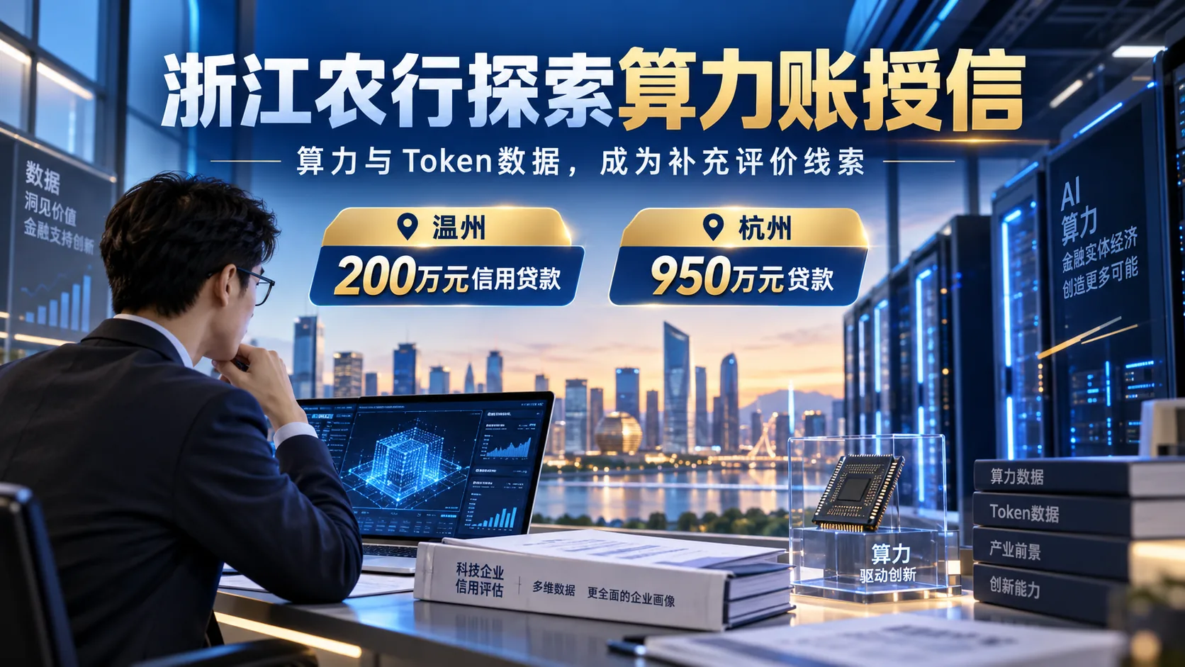 浙江农行把算力写进授信账：Token能说明什么，不能说明什么