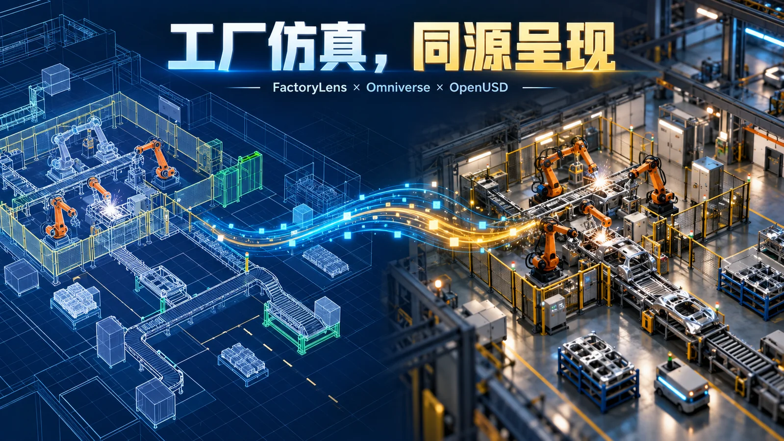 FactoryLens把工厂仿真留在同一张图里：OpenUSD能解决什么，不能解决什么横版封面