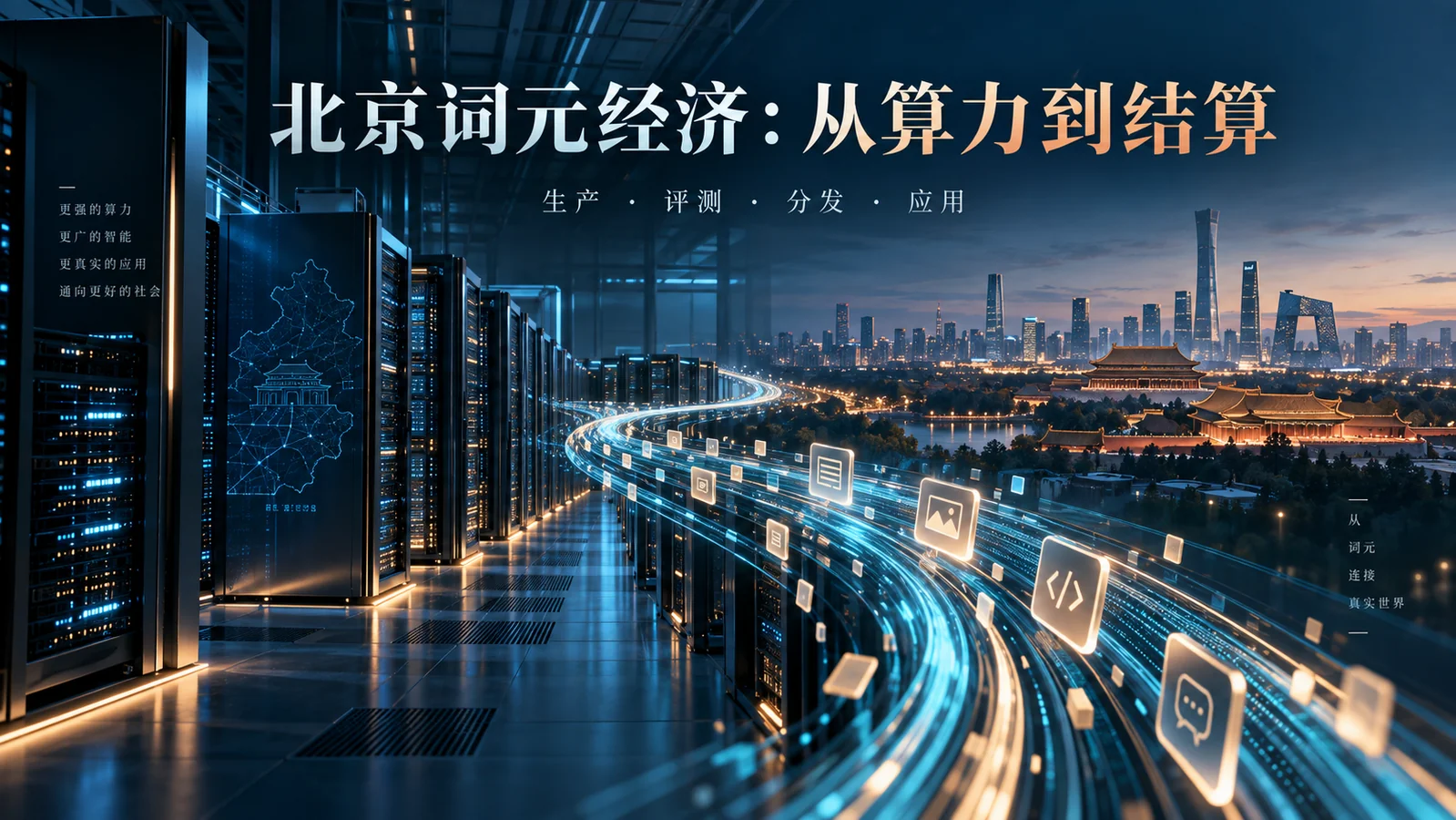 北京“词元经济十条”：从卖算力到交付可用的智能服务横版封面