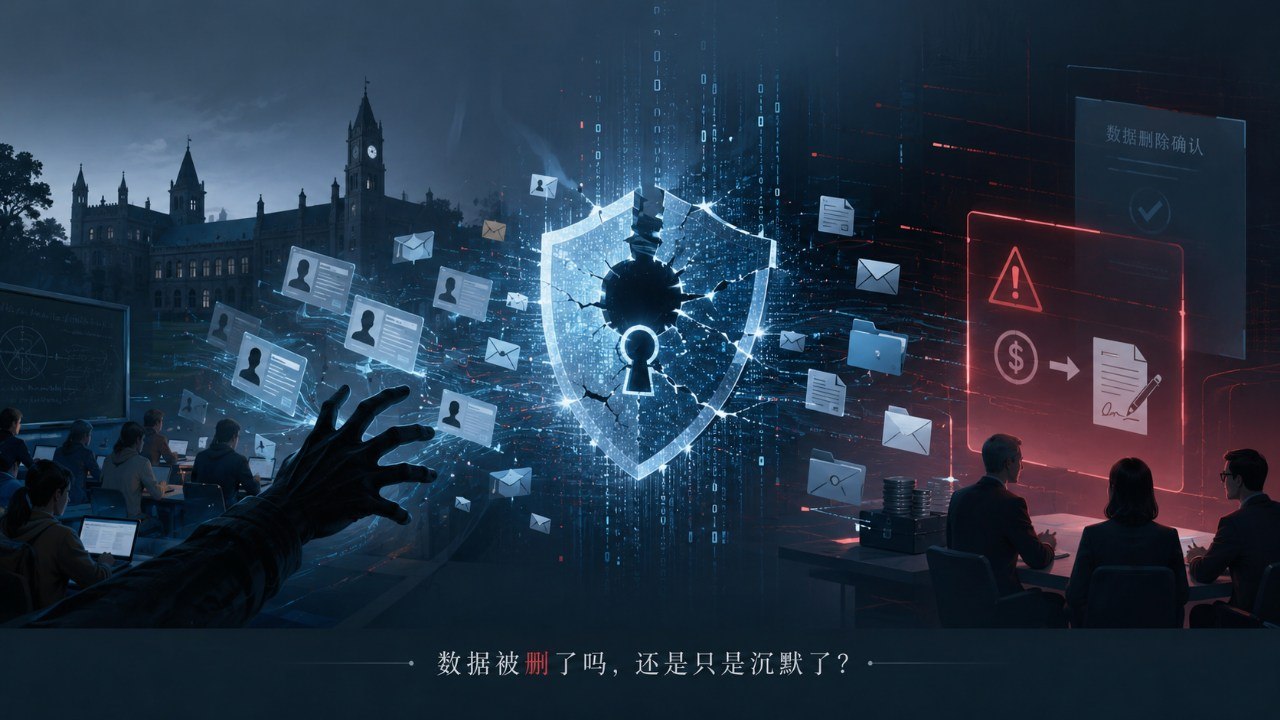 数据被删了吗，还是只是沉默了？