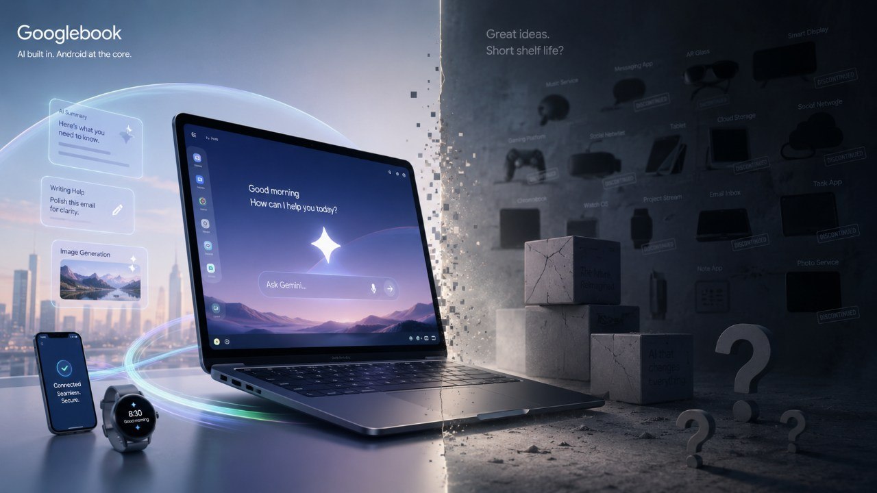 Googlebook 的机会与质疑并存