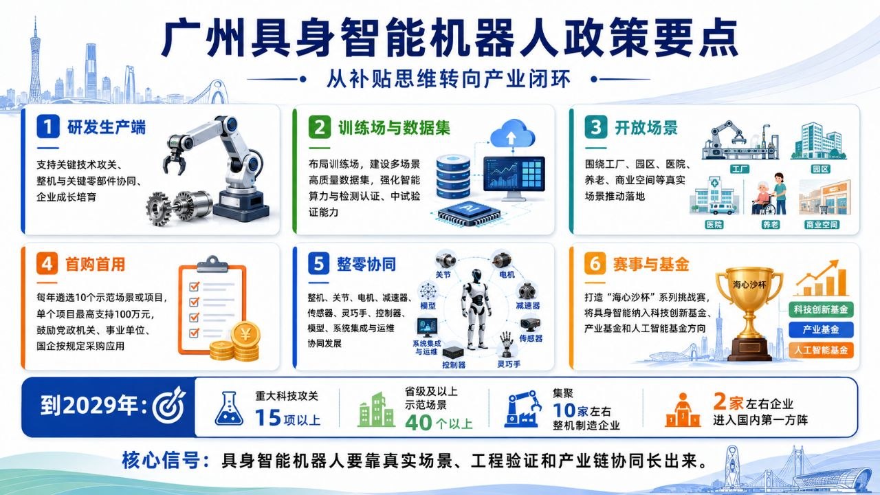 广州具身智能机器人政策要点