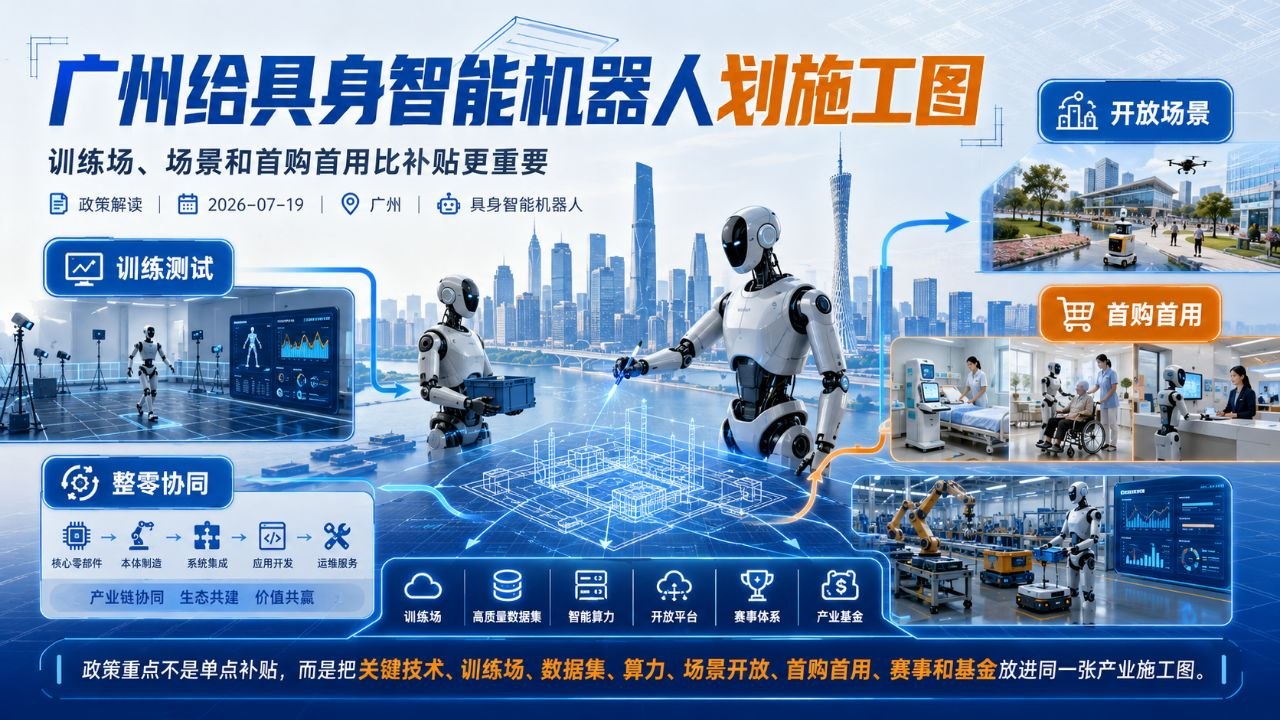 广州具身智能机器人政策施工图