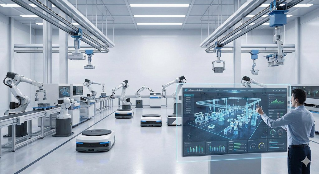 现代软件定义工厂全景