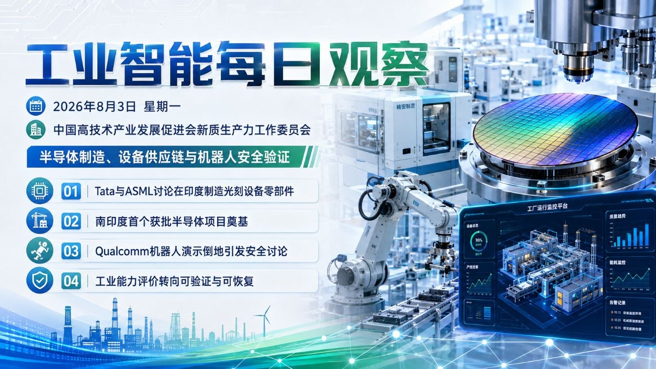 工业智能每日观察横版封面 2026-08-03