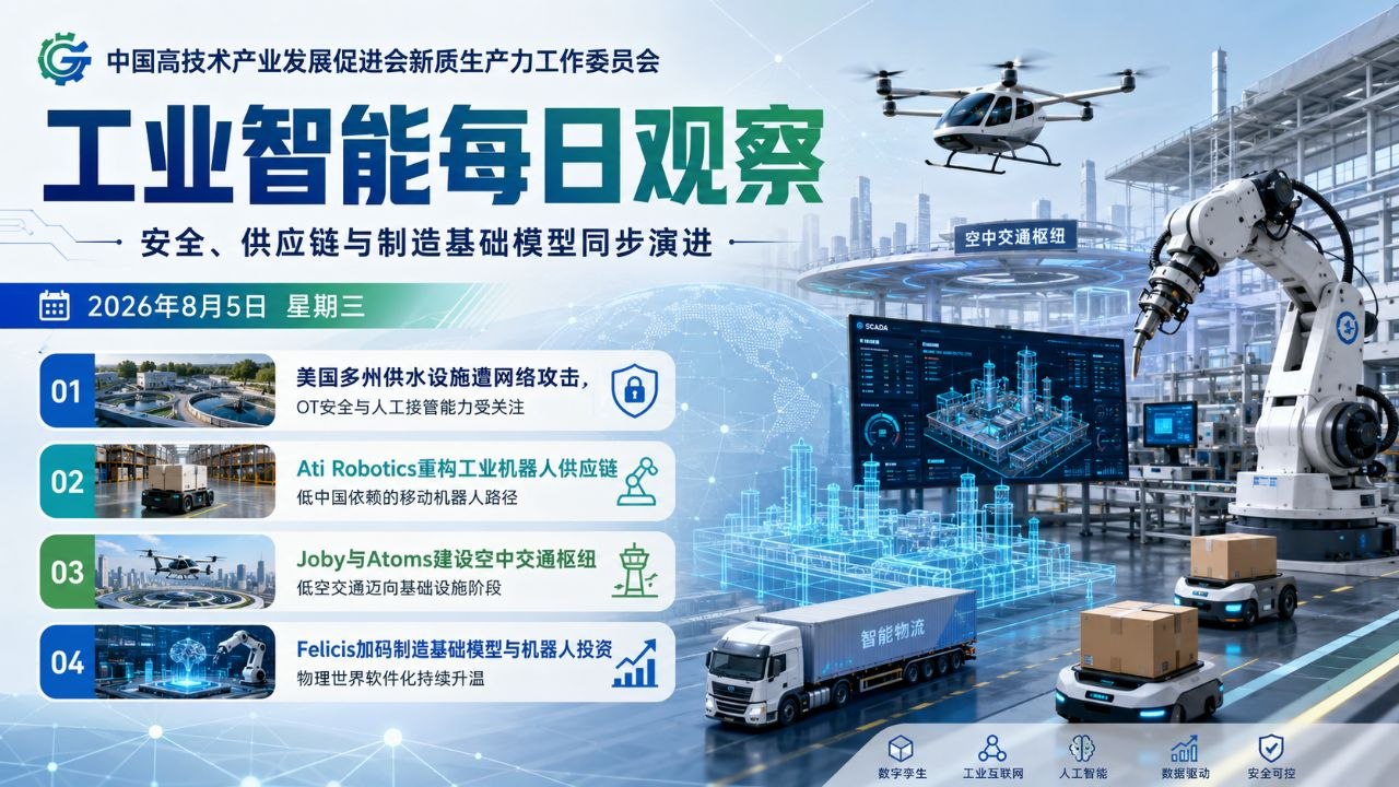 工业智能每日观察横版封面 2026-08-05