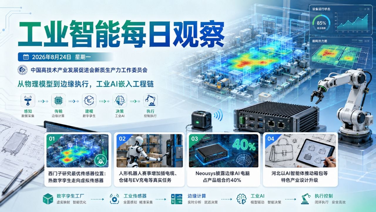 工业智能每日观察横版封面 2026-08-24