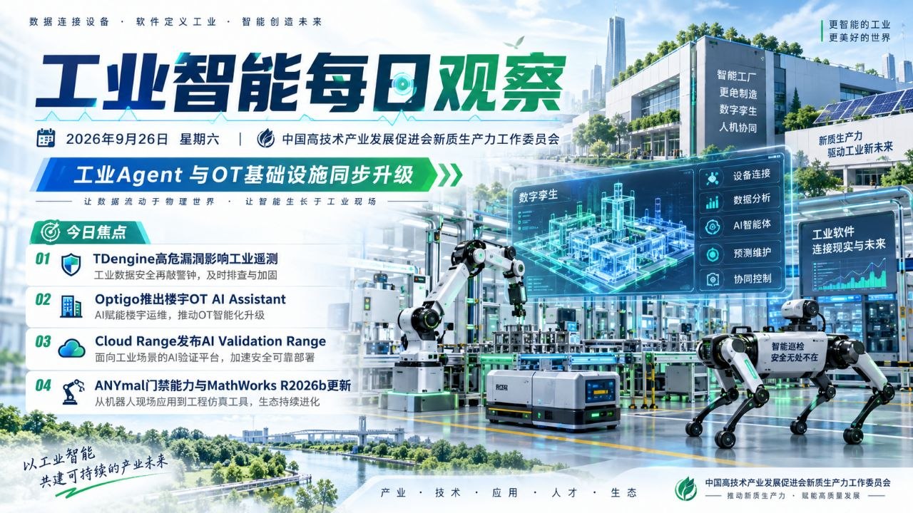 工业智能每日观察横版封面 20260926