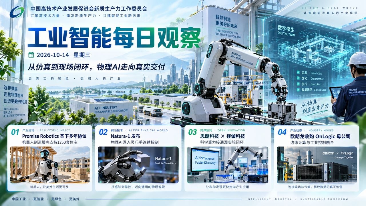 工业智能每日观察横版封面 20261014
