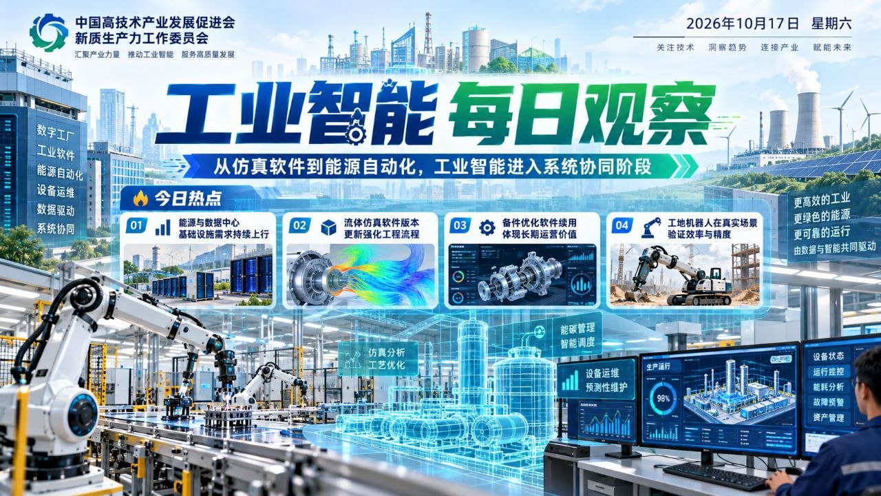 工业智能每日观察横版封面 20261017