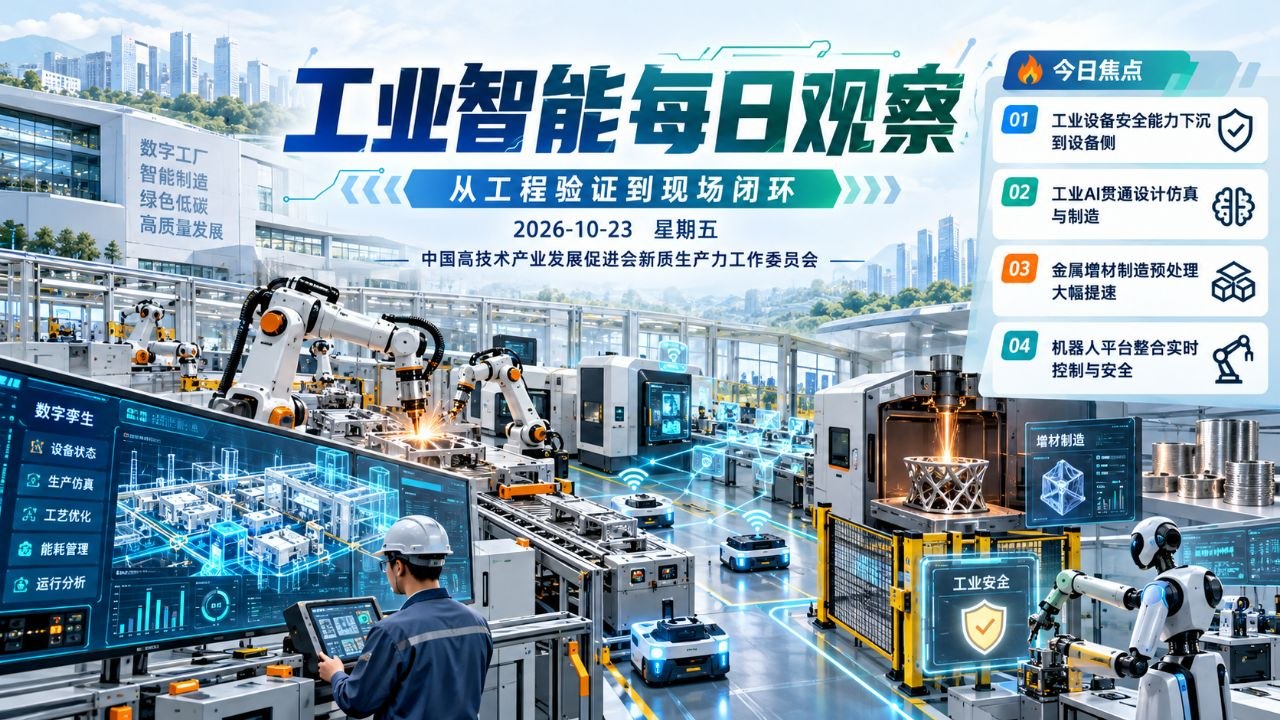 工业智能每日观察横版封面 20261023