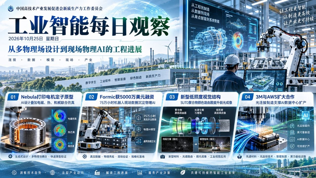工业智能每日观察横版封面 20261025