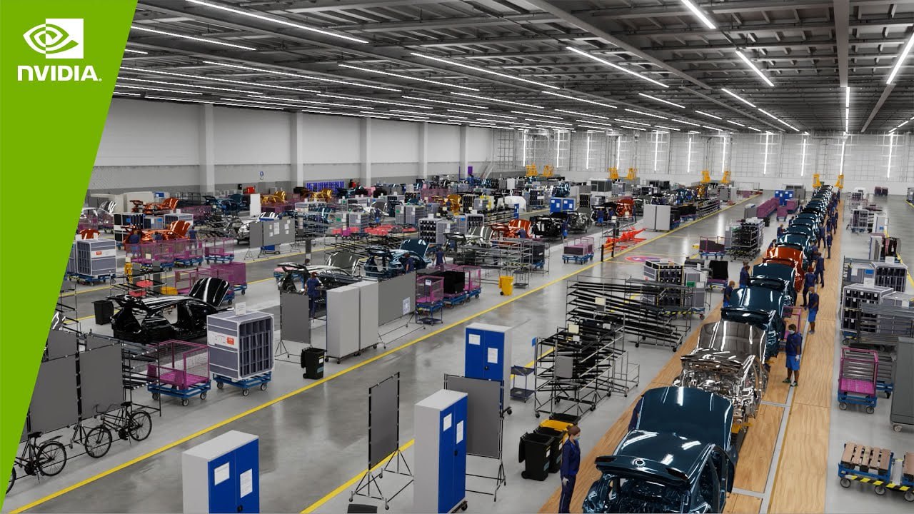 Omniverse Car Factory Twin