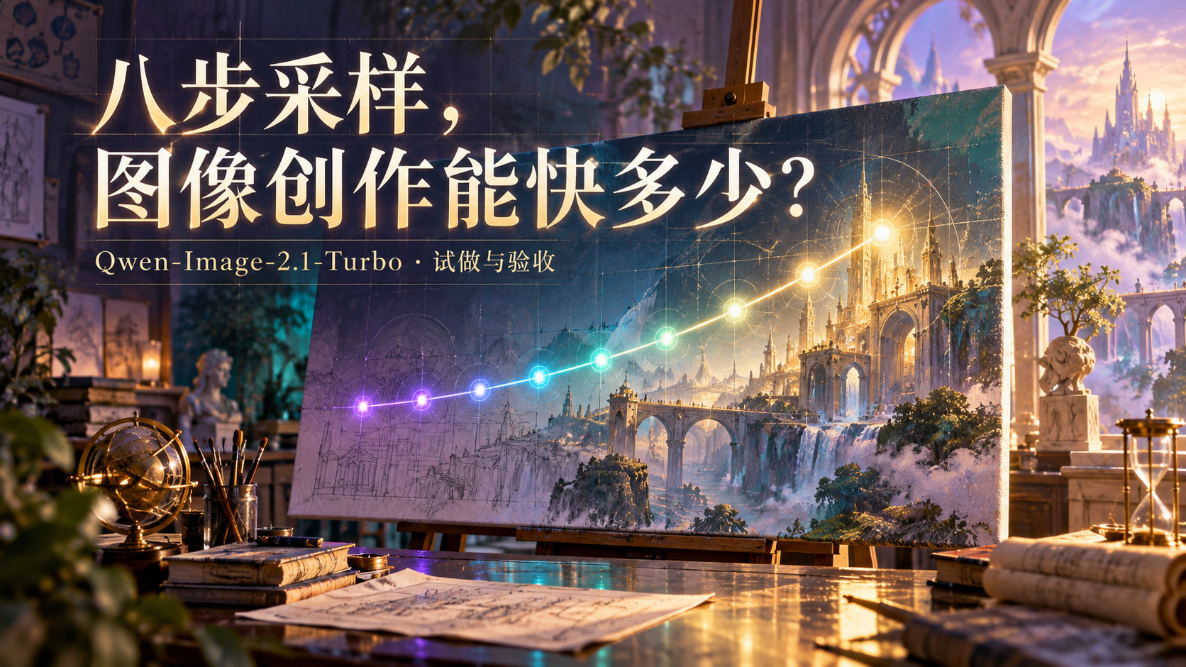 Qwen-Image-2.1-Turbo图像生成与编辑主题海报