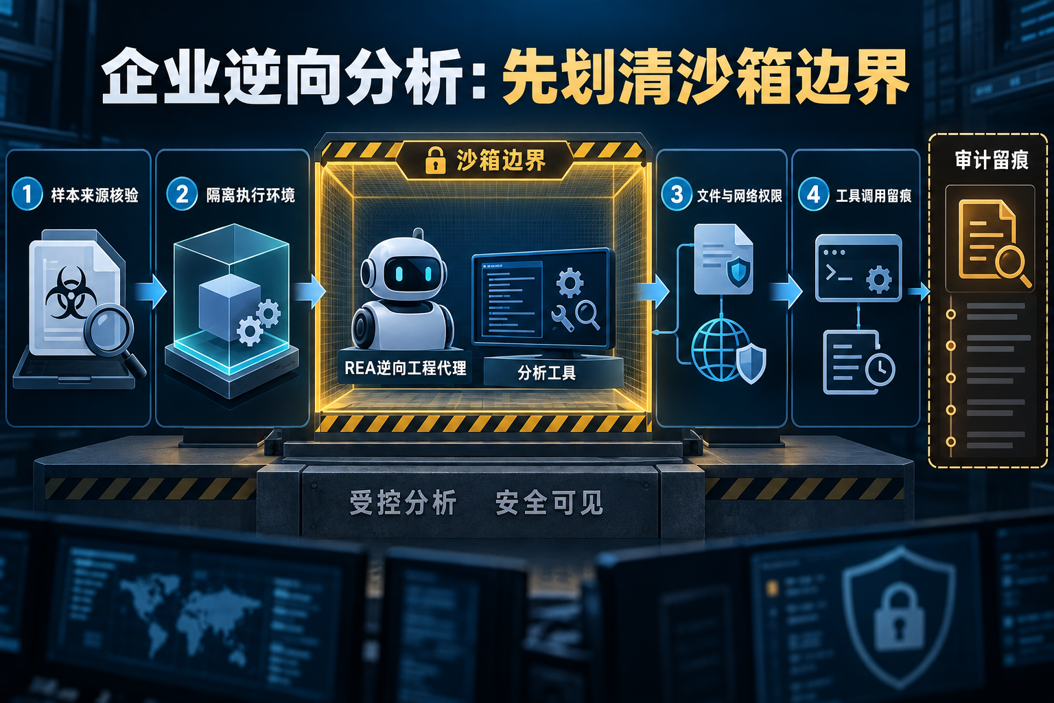 REA逆向分析智能体：企业怎样审计工具调用——正文信息海报