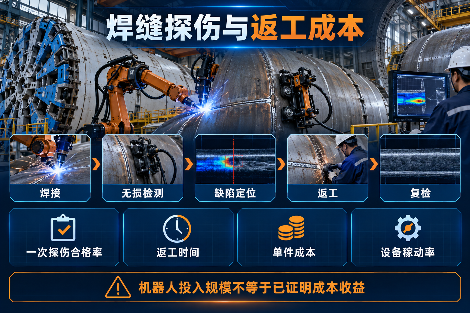 中交天和40多台焊接机器人：99%探伤合格率怎样验——正文信息海报