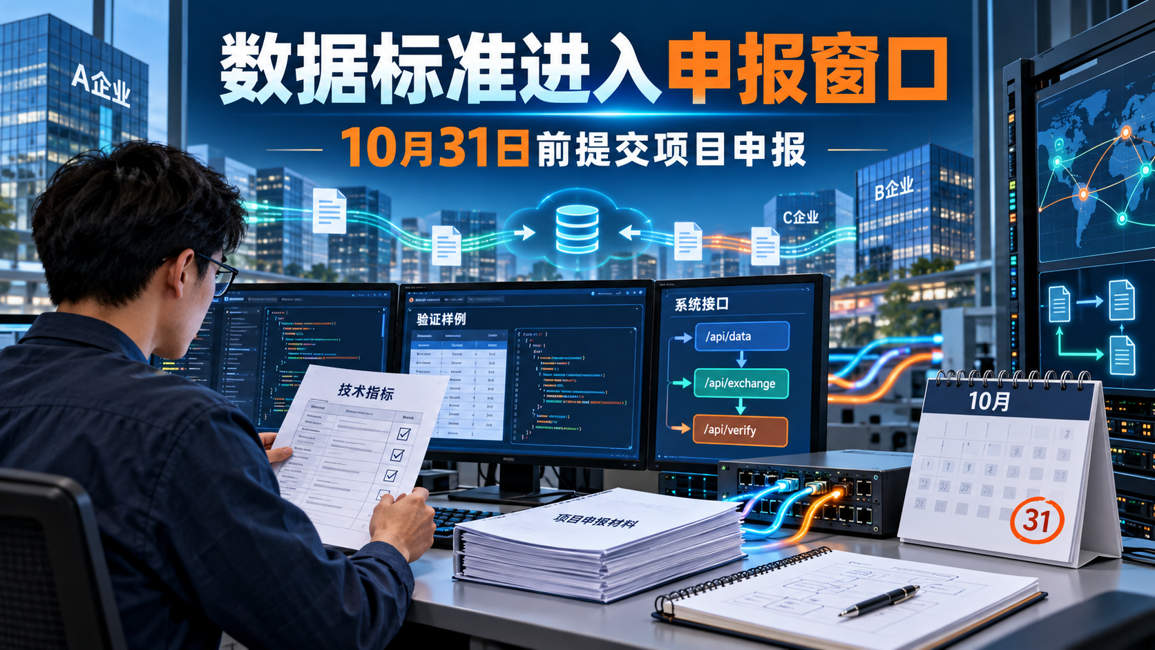 数据标准申报倒计时：企业要拿出能跨机构复测的样本概念示意封面