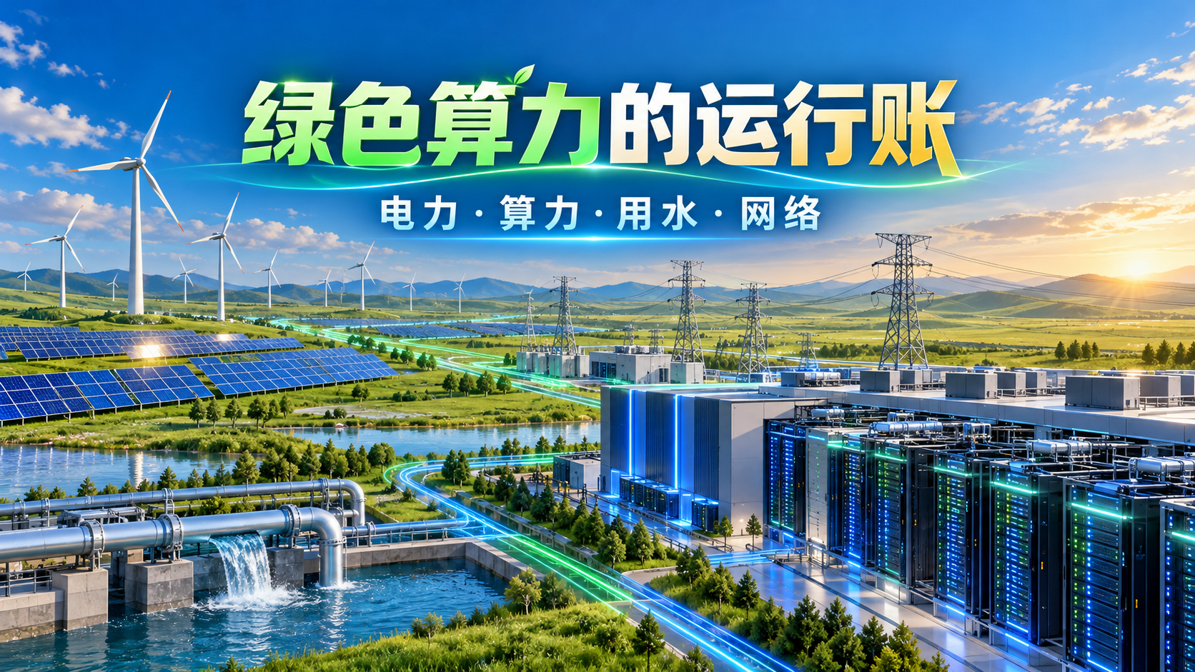 乌兰察布风光电与数据中心协同概念封面