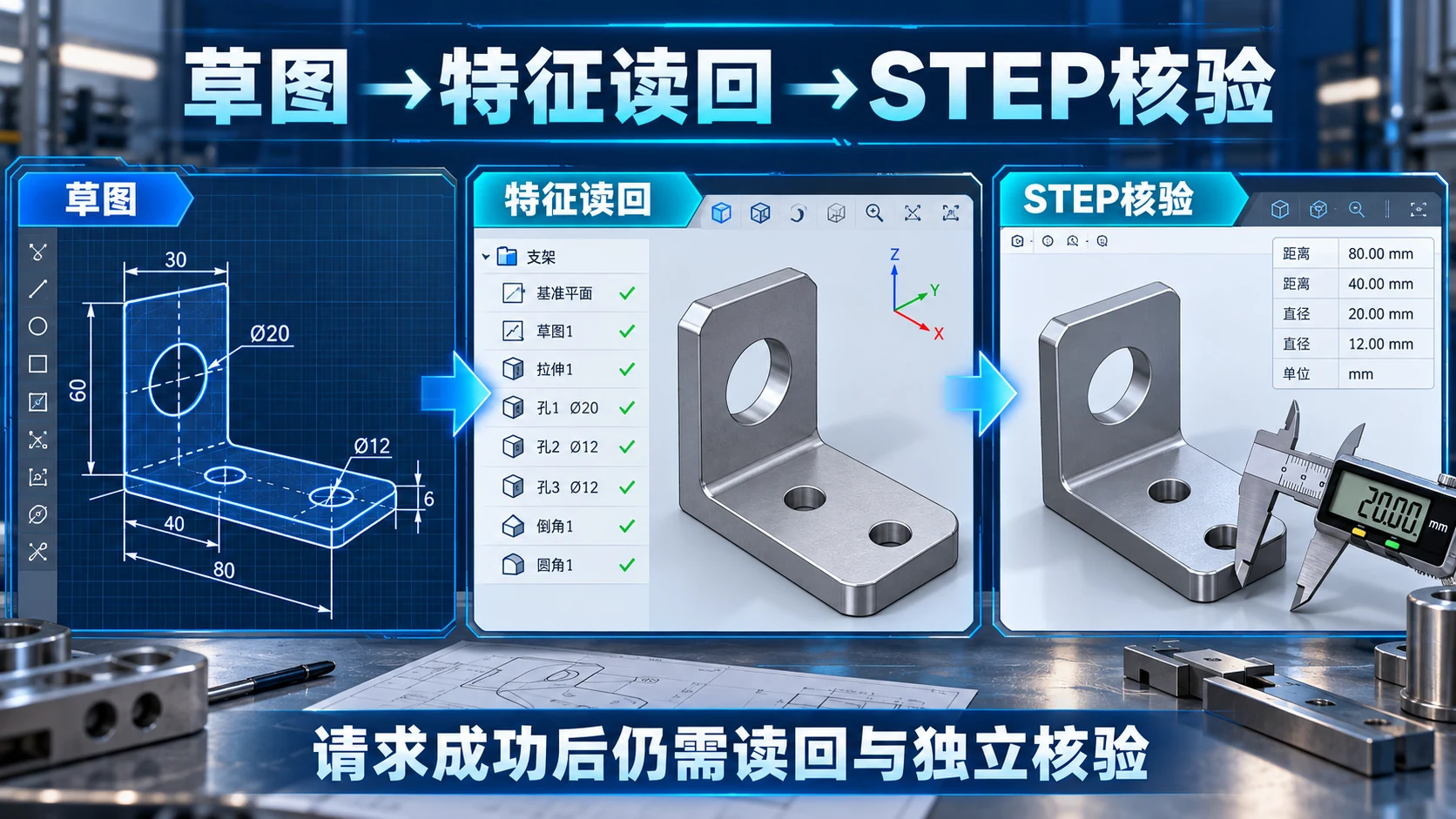 onshape-mcp 操作CAD工程结构图