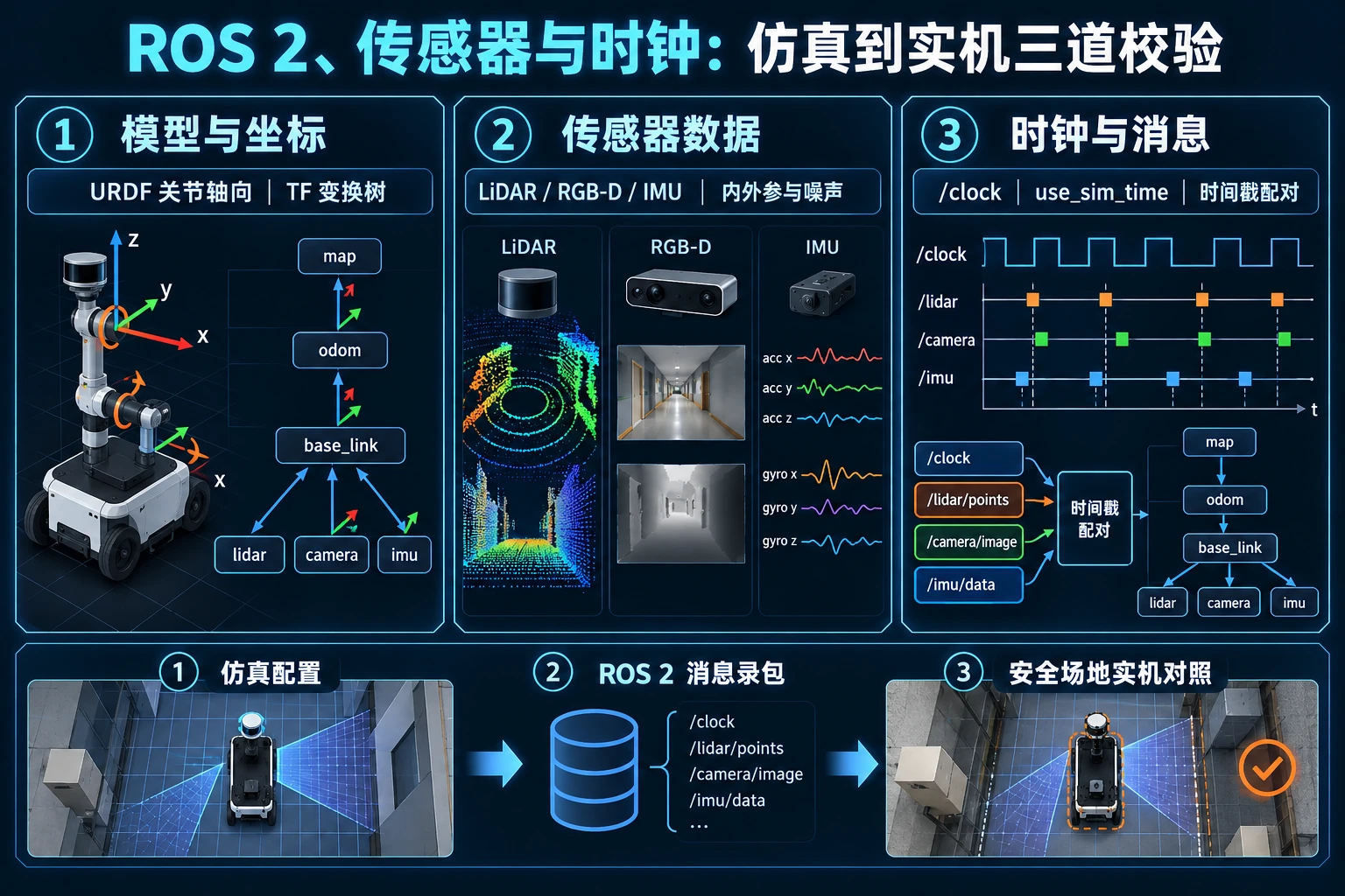 Unity Simulation Pro机器人仿真工程结构图