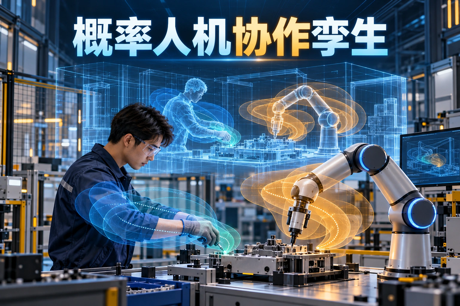 机器人摆放物品时，数字孪生应该给出一张风险地图：封面（概念示意）