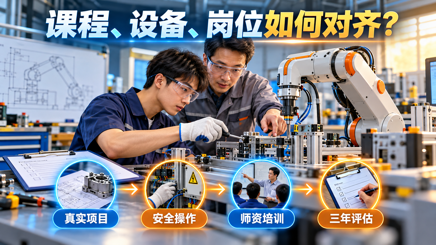 设备到了海外，谁来把它用好？从鲁班工坊四项标准看人才交付：工程与产业信息示意