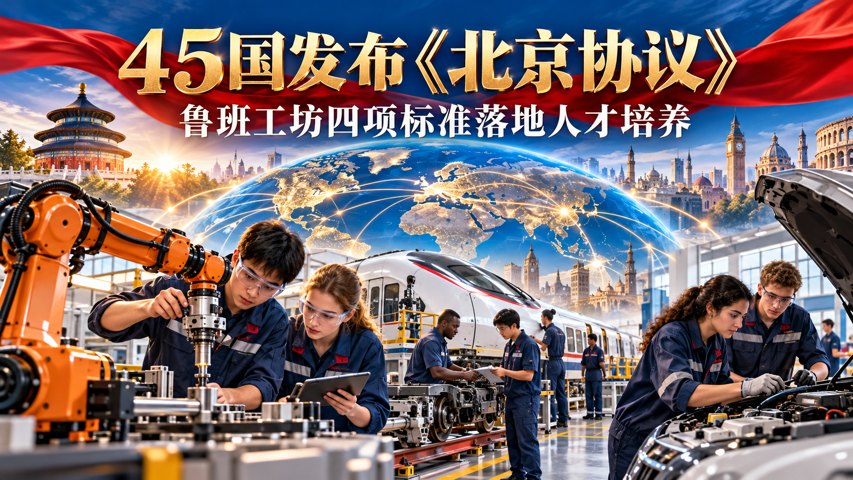 设备到了海外，谁来把它用好？从鲁班工坊四项标准看人才交付：原创概念封面