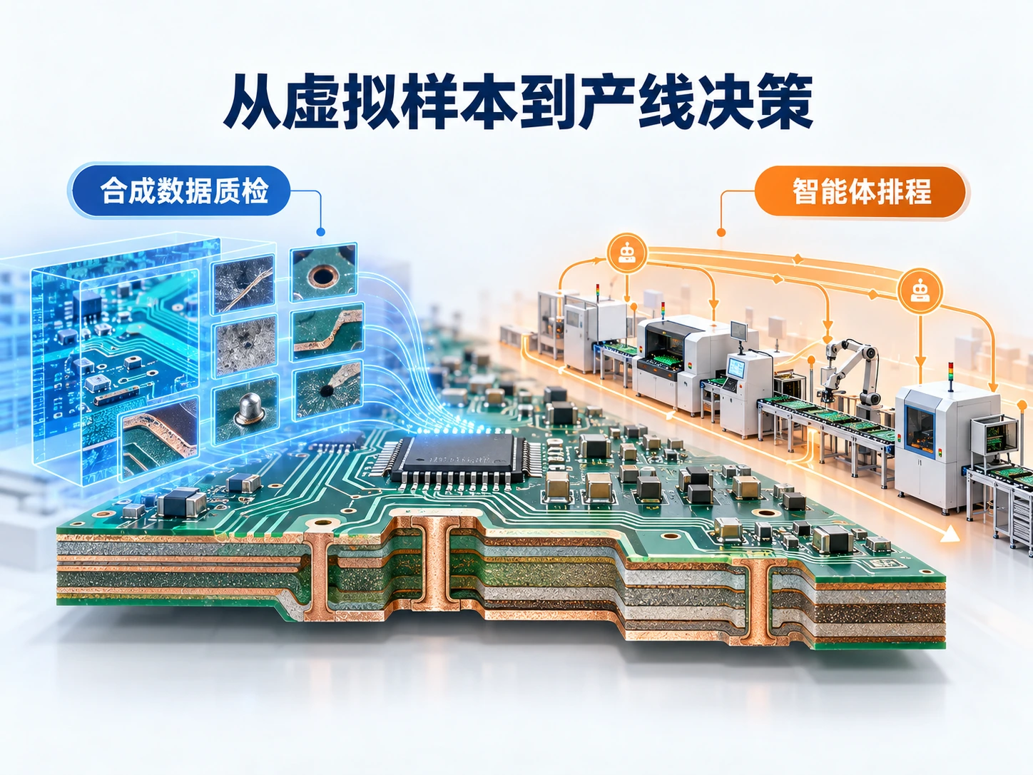 新PCB还没下线，质检程序先准备好：埃尔朗根工厂的两道数字孪生考题：独立正文信息海报
