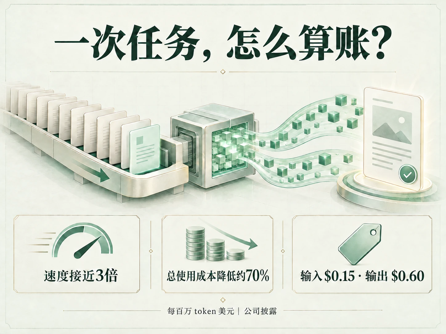 MiniMax M3.1 Flash 上线：智能体选型该从“每百万 Token”转向“每件事”：独立正文信息海报