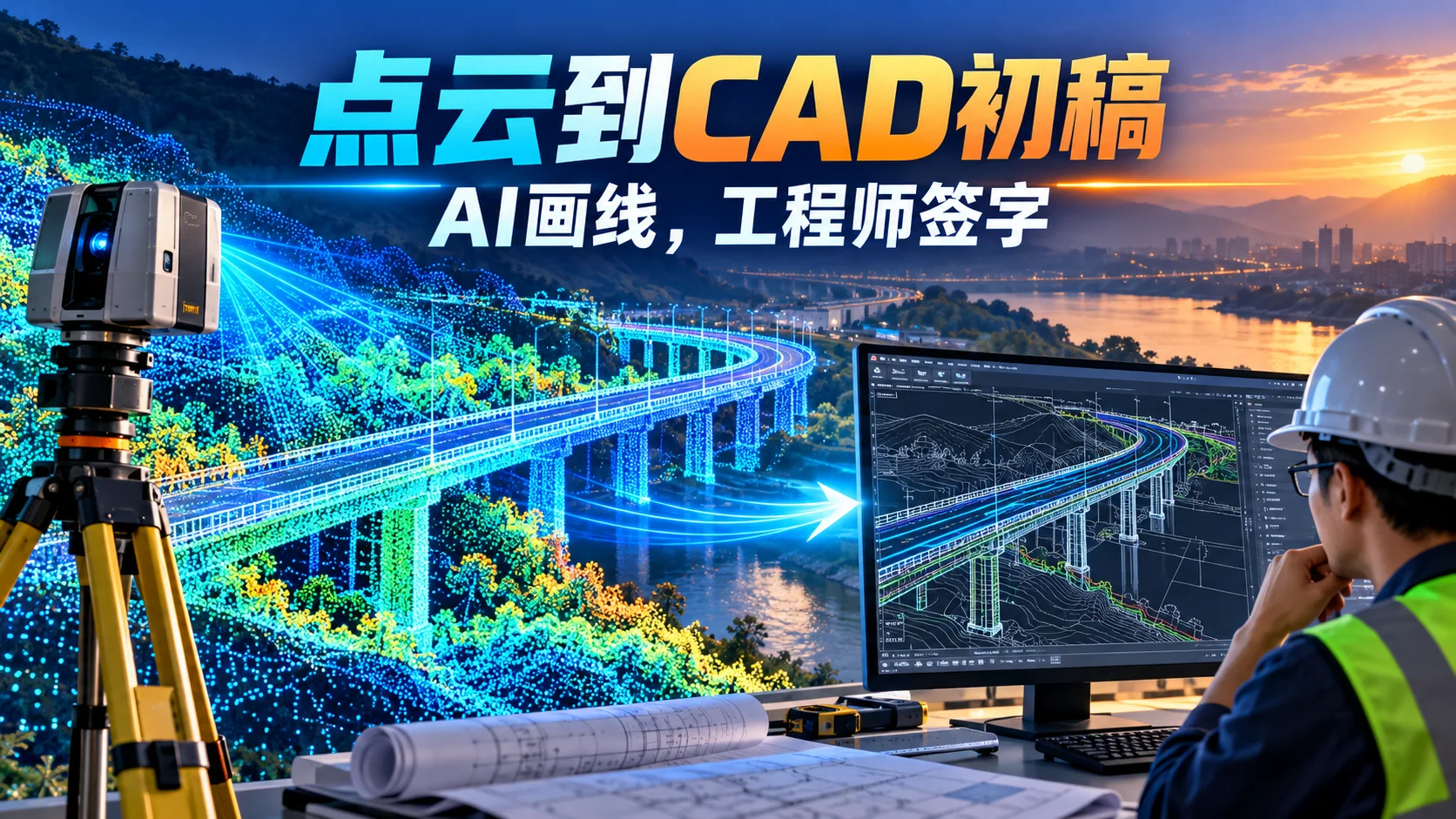 工业主题封面信息海报