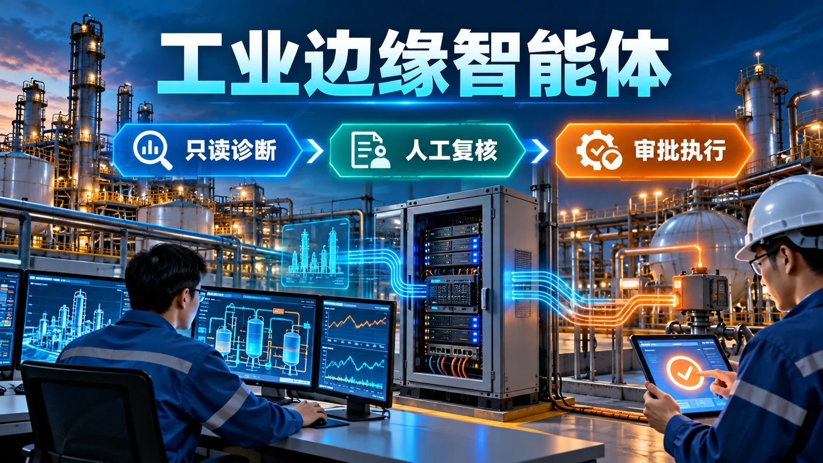 工业主题封面信息海报