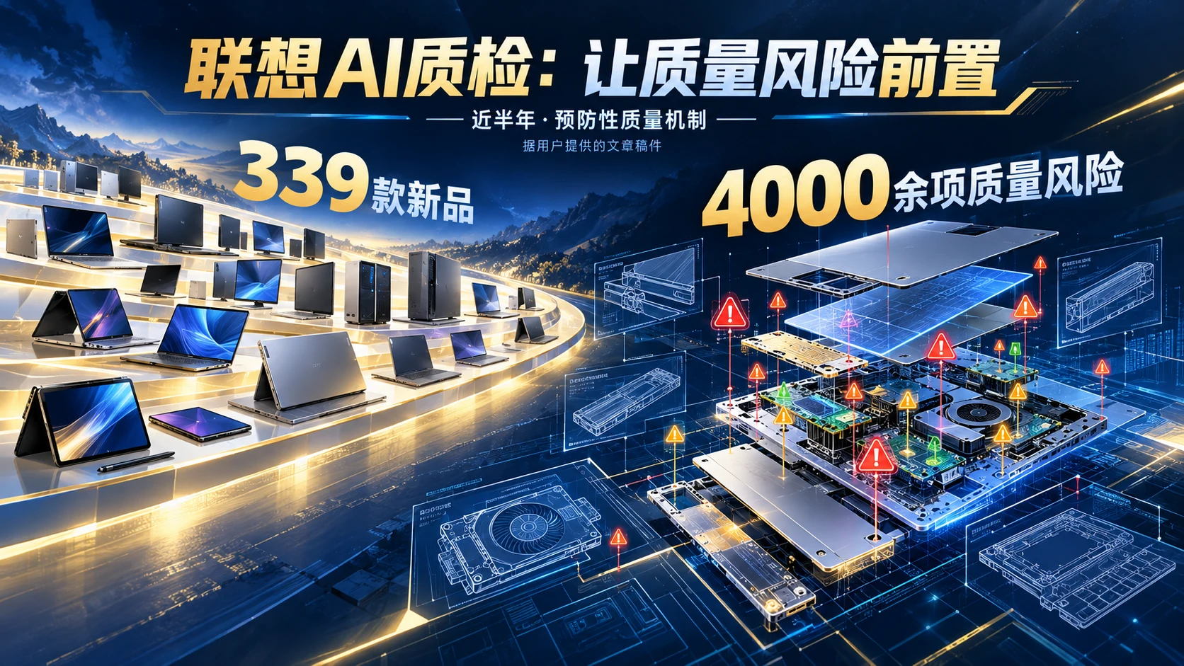 从339款新品到巡检机器人：联想怎样把质量风险往前移封面概念图