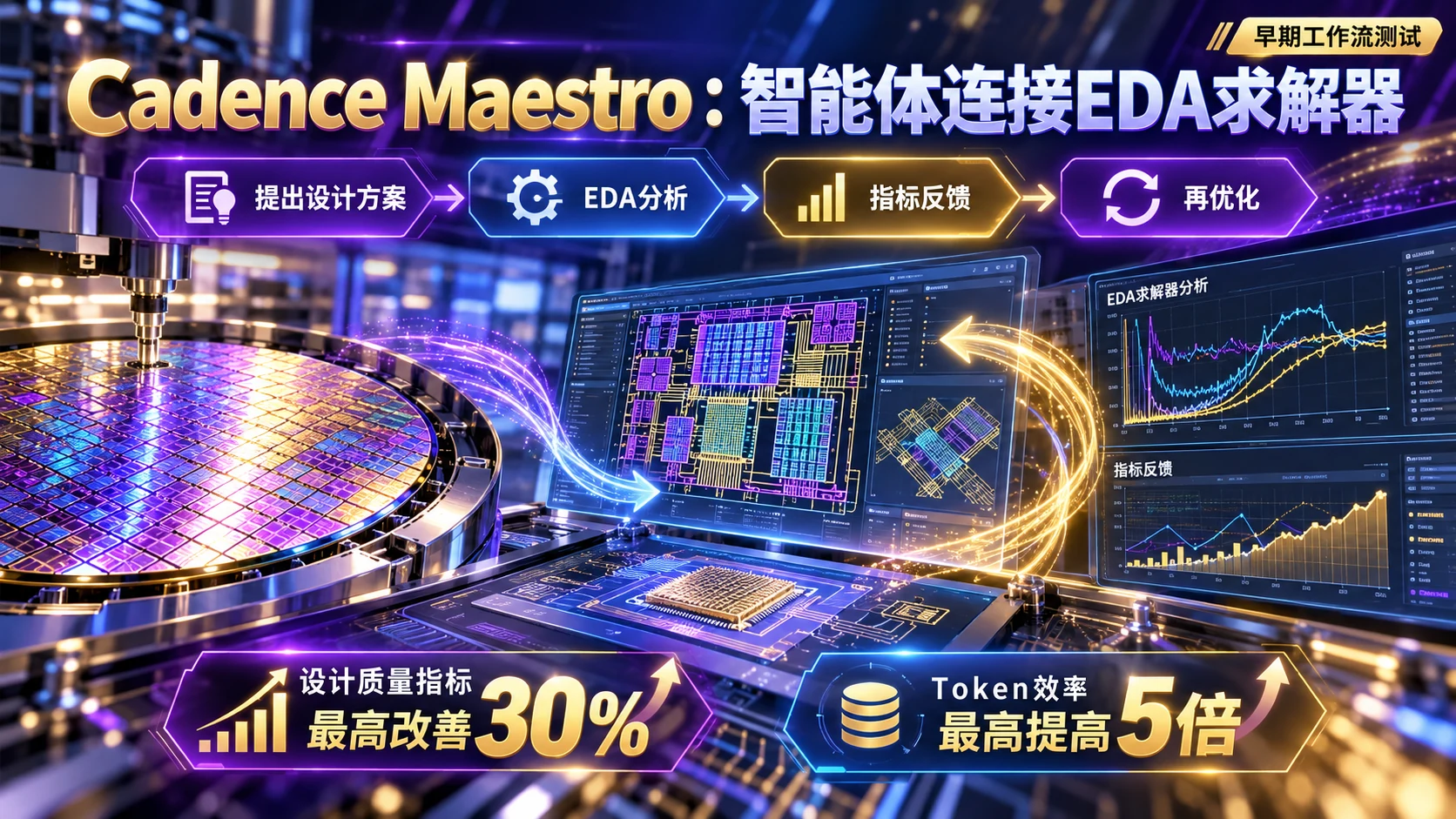 Cadence Maestro：芯片设计智能体要听得懂求解器的反馈封面概念图